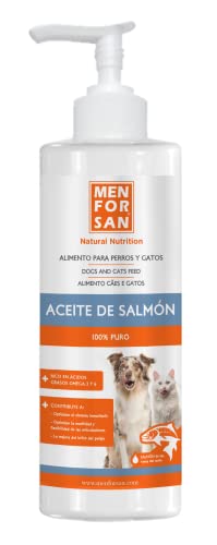MENFORSAN Aceite de salmón para Perros y Gatos - 500ml