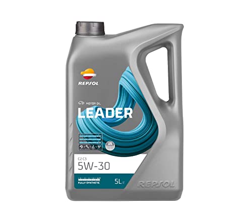 REPSOL lubricante sintético para coche LEADER C2 C3 5W-30 5L