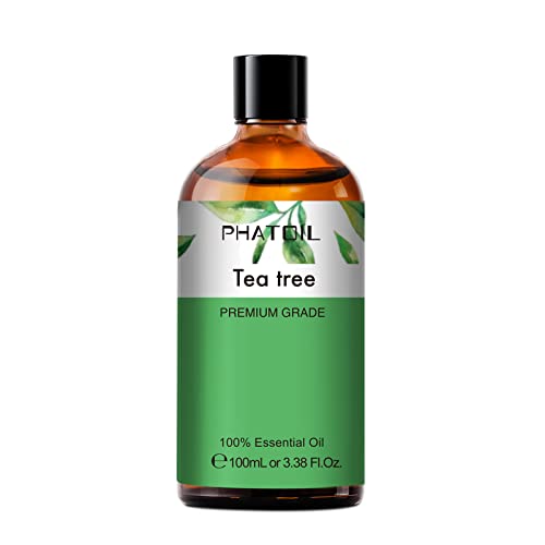 Aceite de Árbol de Té Puro 100 ml, Aceites Esenciales Árbol de Té Naturales para Difusor, Aceite Esenciale para Humidificador Aromaterapia, Tee Tree Oil