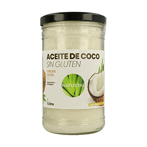 Aceite de Coco bio Sin Gluten 1L Naturitas Essentials | Nutritivo e Hidratante