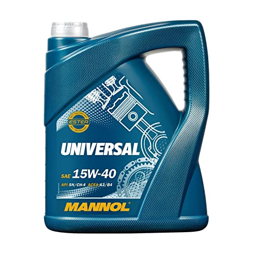 Mannol universal 15 W de 40 API SG/Cd motorenöl, 5 L